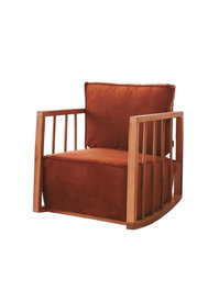 Atelier Del Sofa Silla Alada Cinnamon